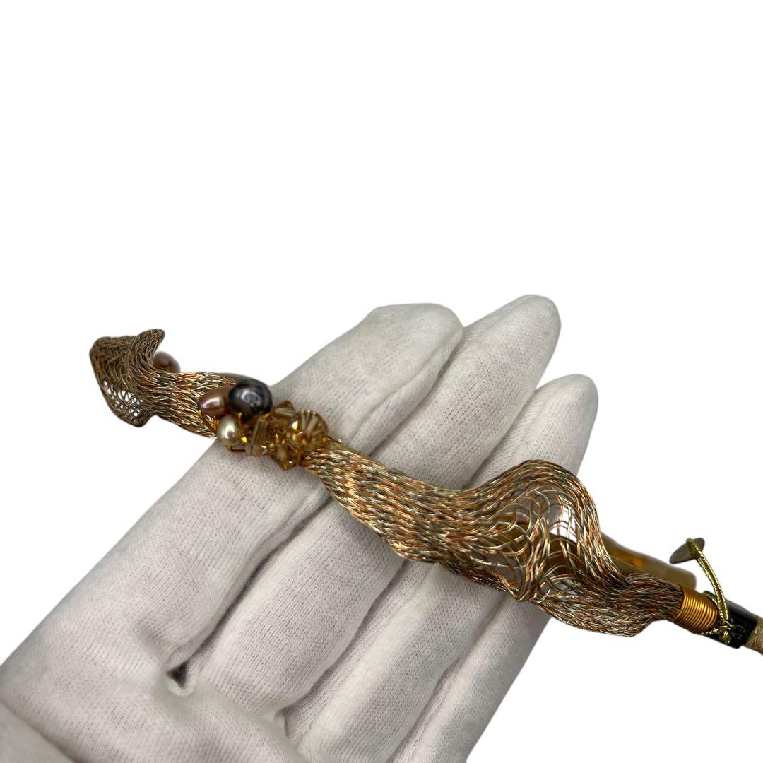 コレット マルーフColette Malouf ビジューと針金の繊細カチューシャ