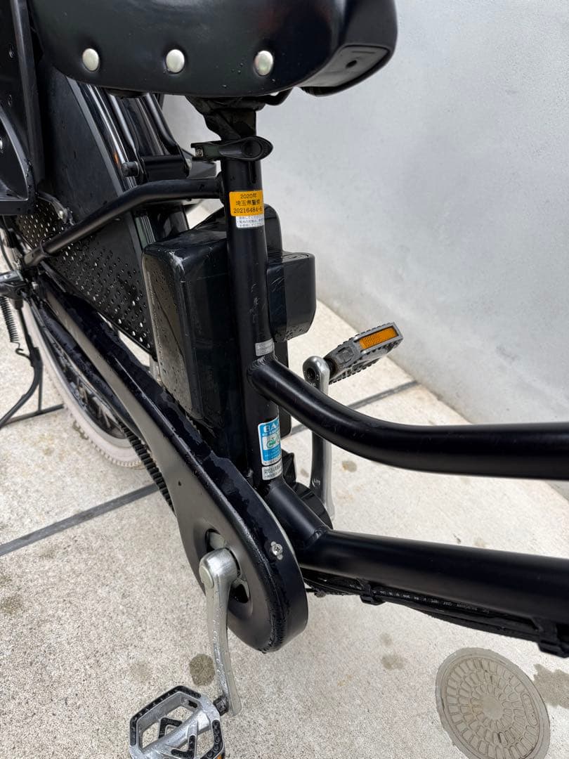 HYDEE.Ⅱハイディーツー電動アシスト自転車 チャイルドシート付き ブラック