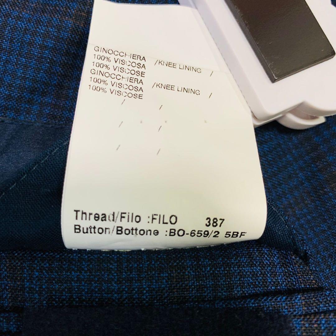 極美品 LARDINI ラルディーニ スーツ セットアップ ネイビー 50