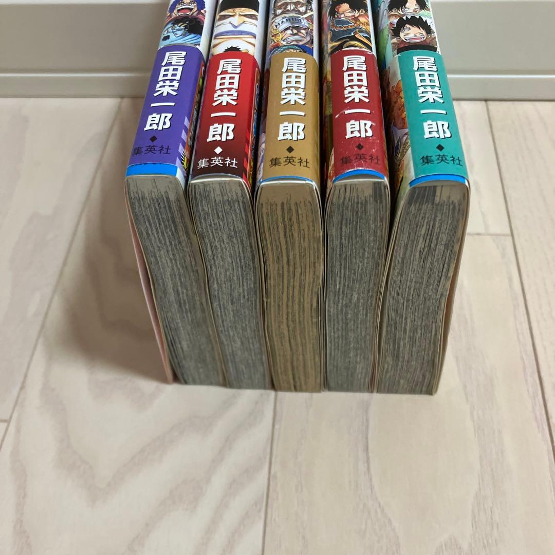 ワンピース 頂上戦争編 56 57 58 59 60巻 初版 帯あり 5冊セット