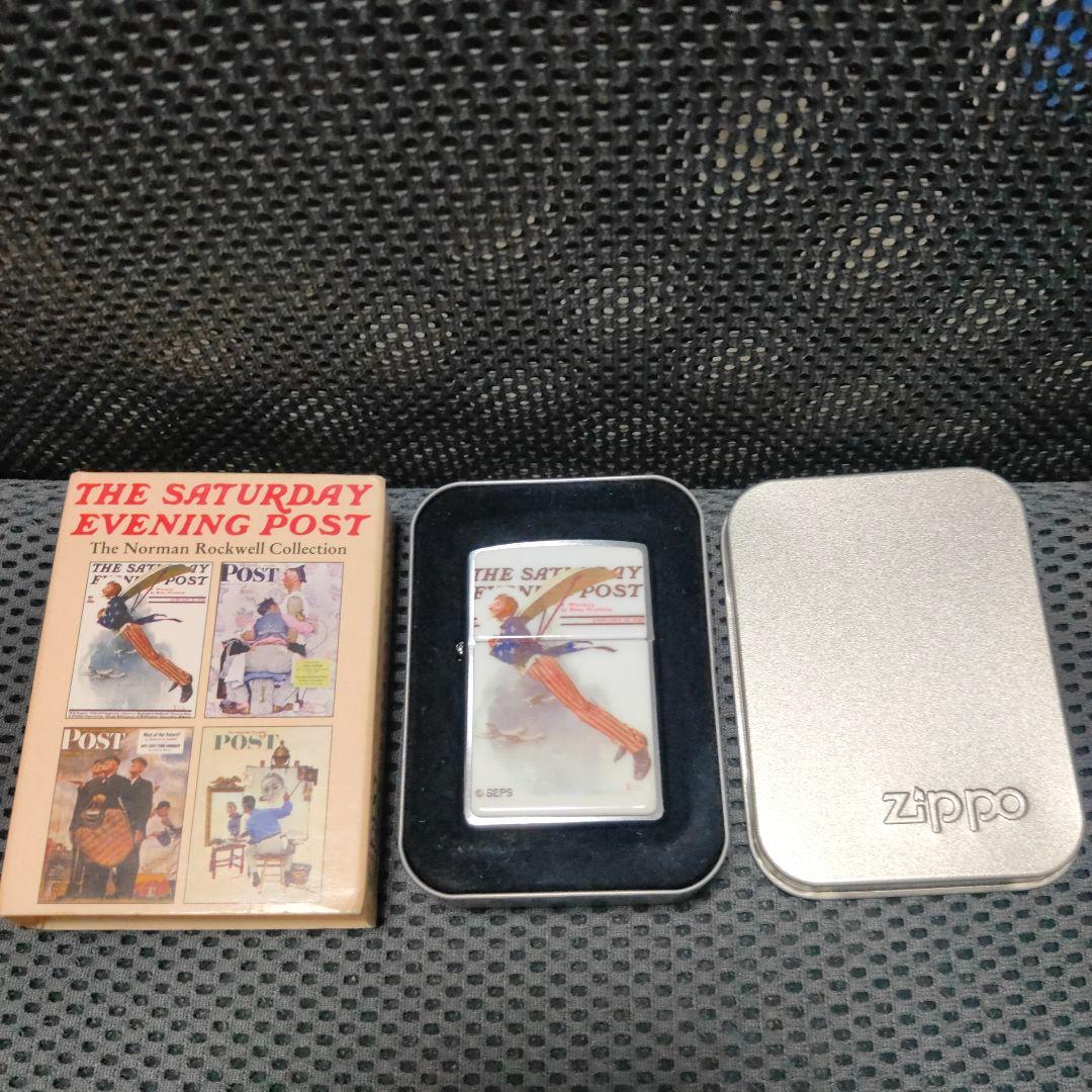ZIPPO ノーマンロックウェル　2002年製ジッポ