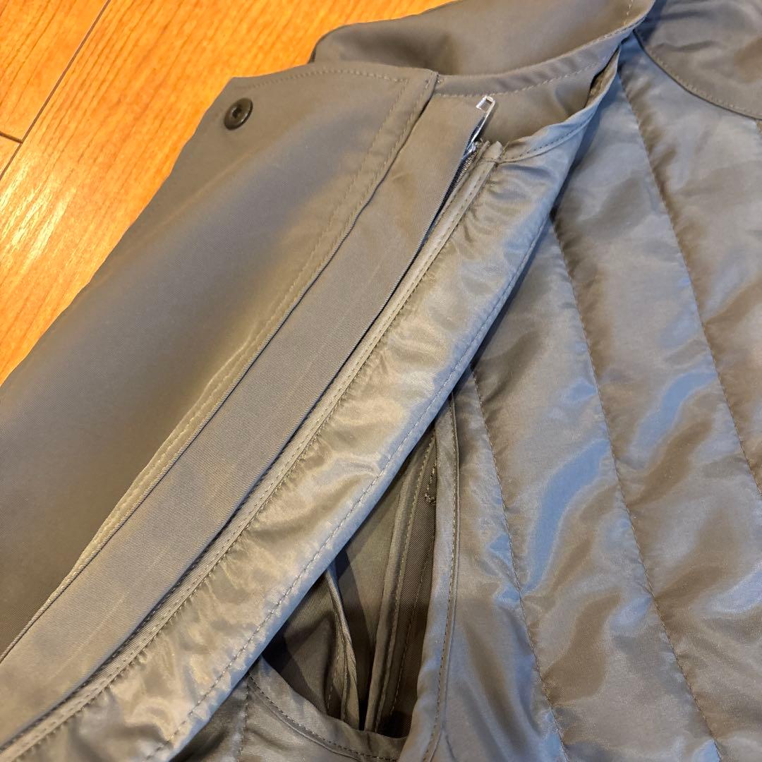 theory luxe 3wayライナーベスト付きトレンチコート☆完売グレー美品
