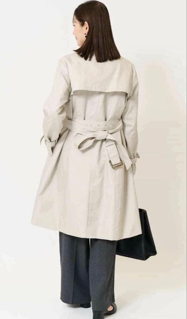 【未着用完売品】a.v.v グレージュ トレンチコート