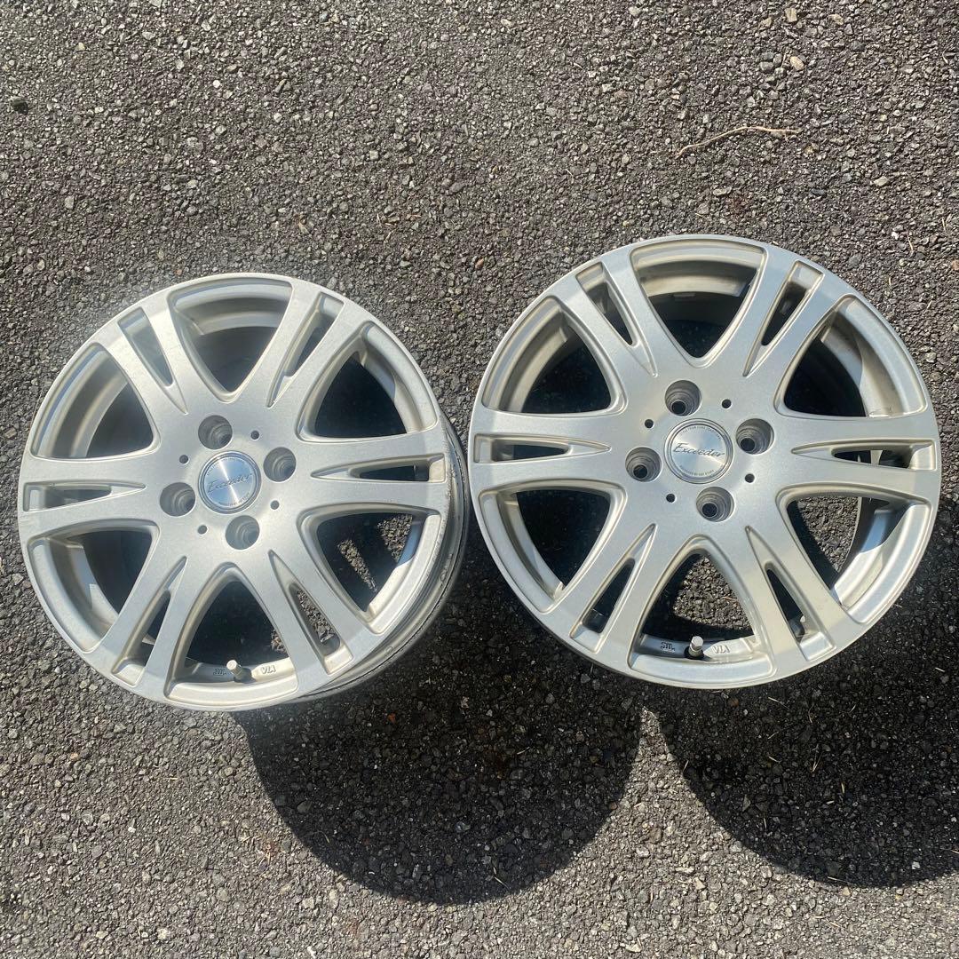 【送料無料】15×6J+53 5H 100 15インチホイール　Exceeder