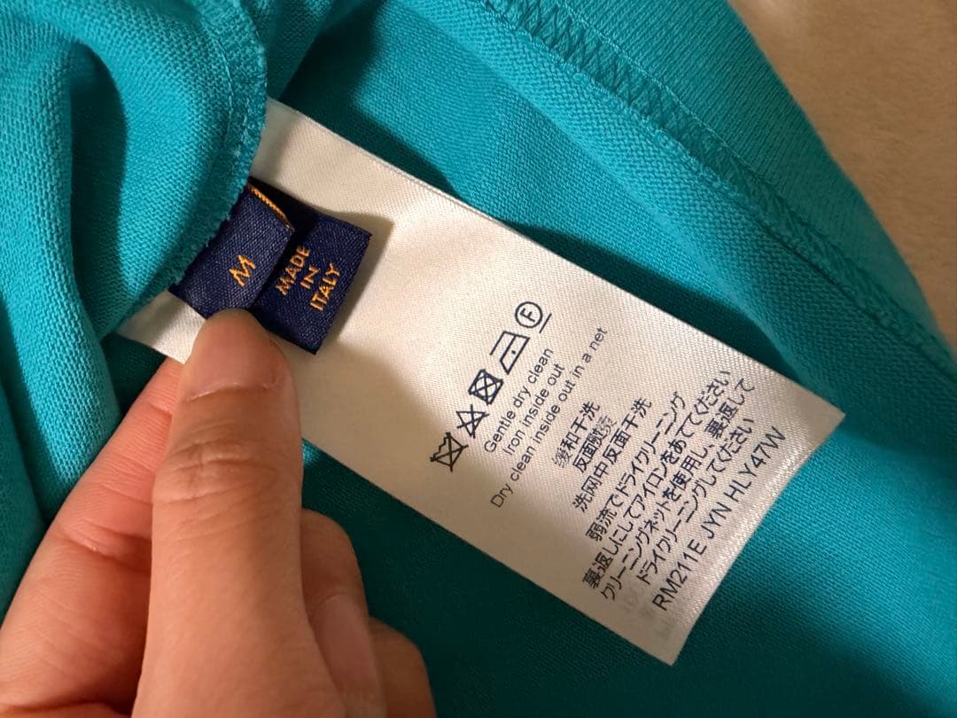 LOUIS VUITTON インサイドアウト Tシャツ ライトブルー