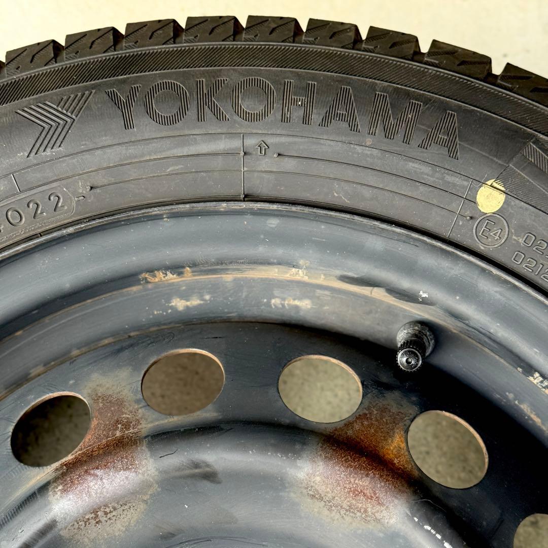 22年製 155/65R14 ヨコハマ アイスガード IG70スタッドレスタイヤ