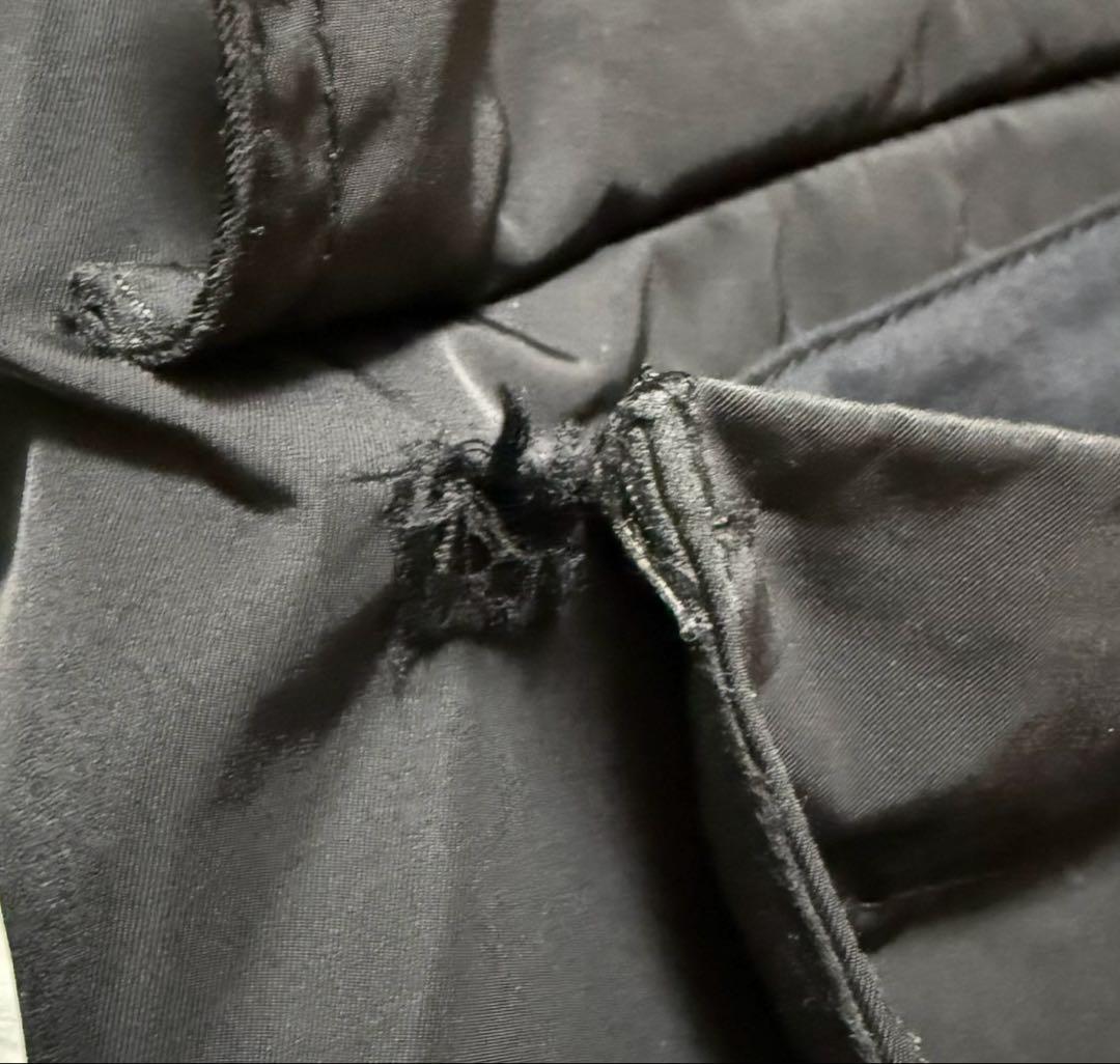 BURBERRY BLACK LABEL キルティングモッズコート　ブラックM