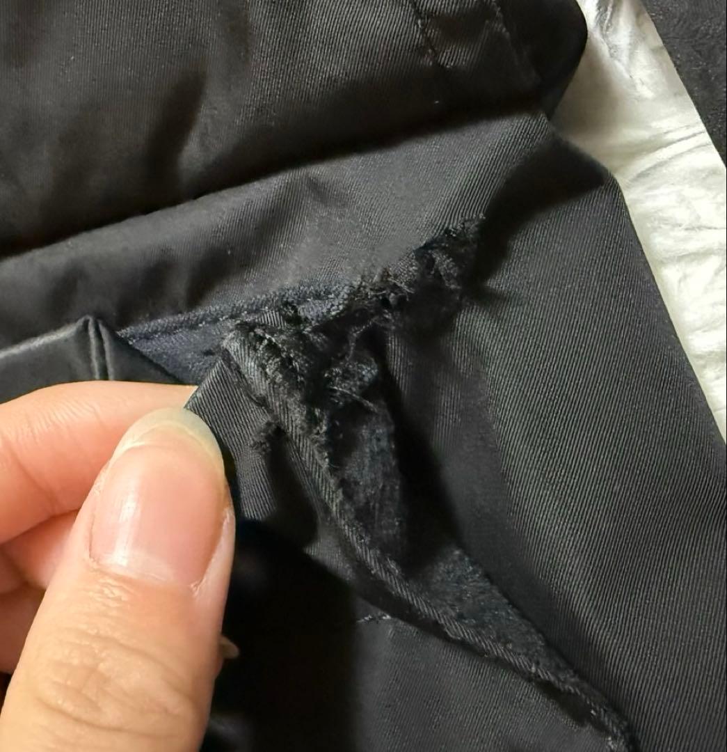 BURBERRY BLACK LABEL キルティングモッズコート　ブラックM