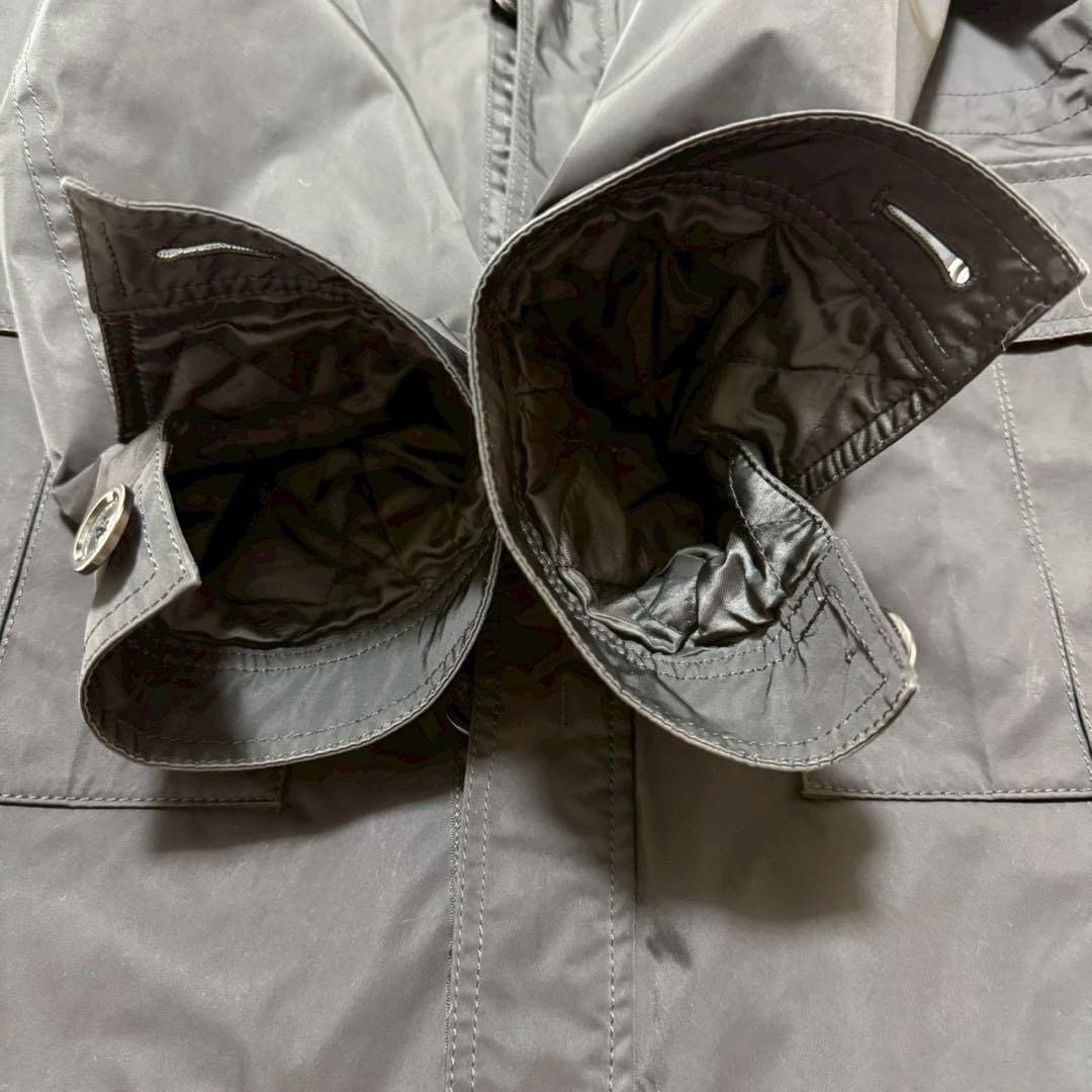 BURBERRY BLACK LABEL キルティングモッズコート　ブラックM