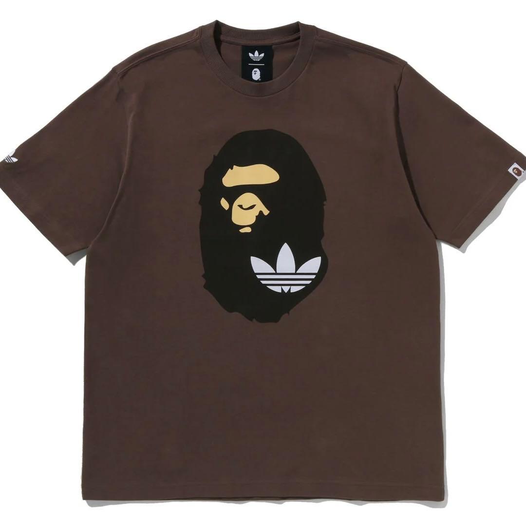 新品未開封 国内正規 BAPE X adidas APE HEAD TEE　XL