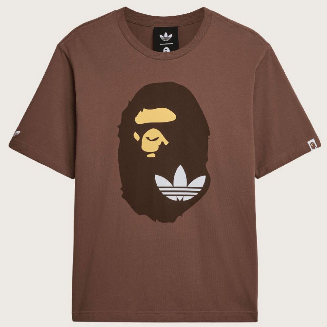 新品未開封 国内正規 BAPE X adidas APE HEAD TEE　XL
