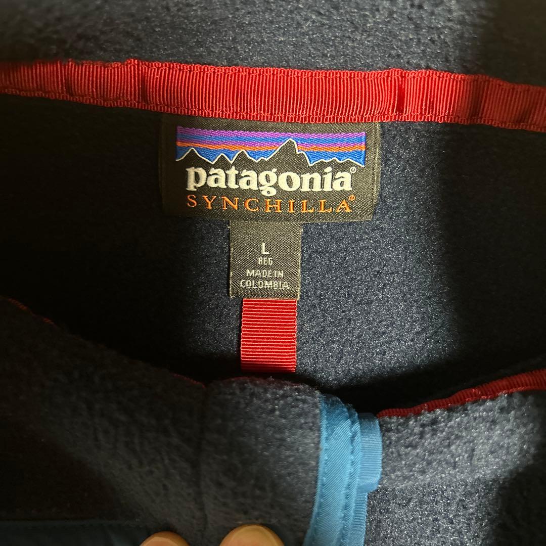 90s Patagonia シンチラ スナップT パタゴニア　フリース