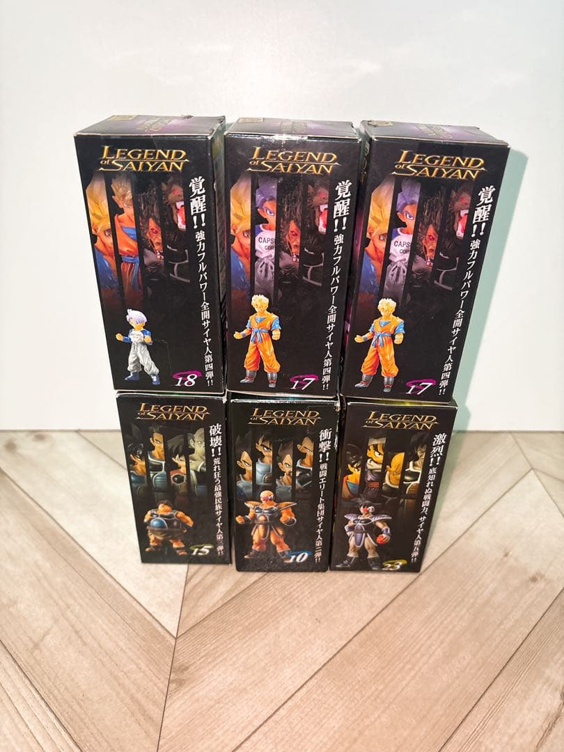 ドラゴンボール　コレクタブルフィギュア　6箱