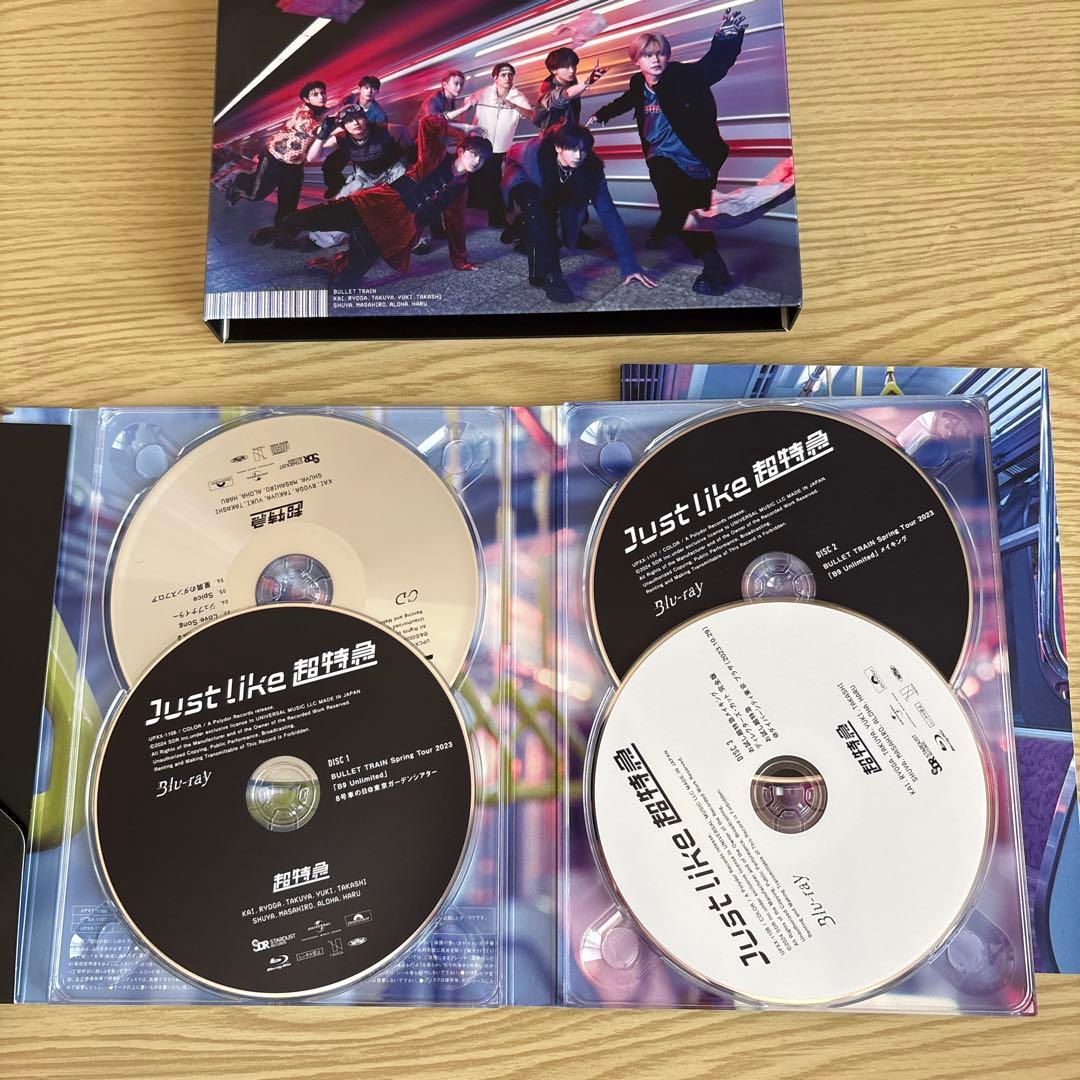 Just like 超特急（初回限定盤）1CD+3Blu-ray