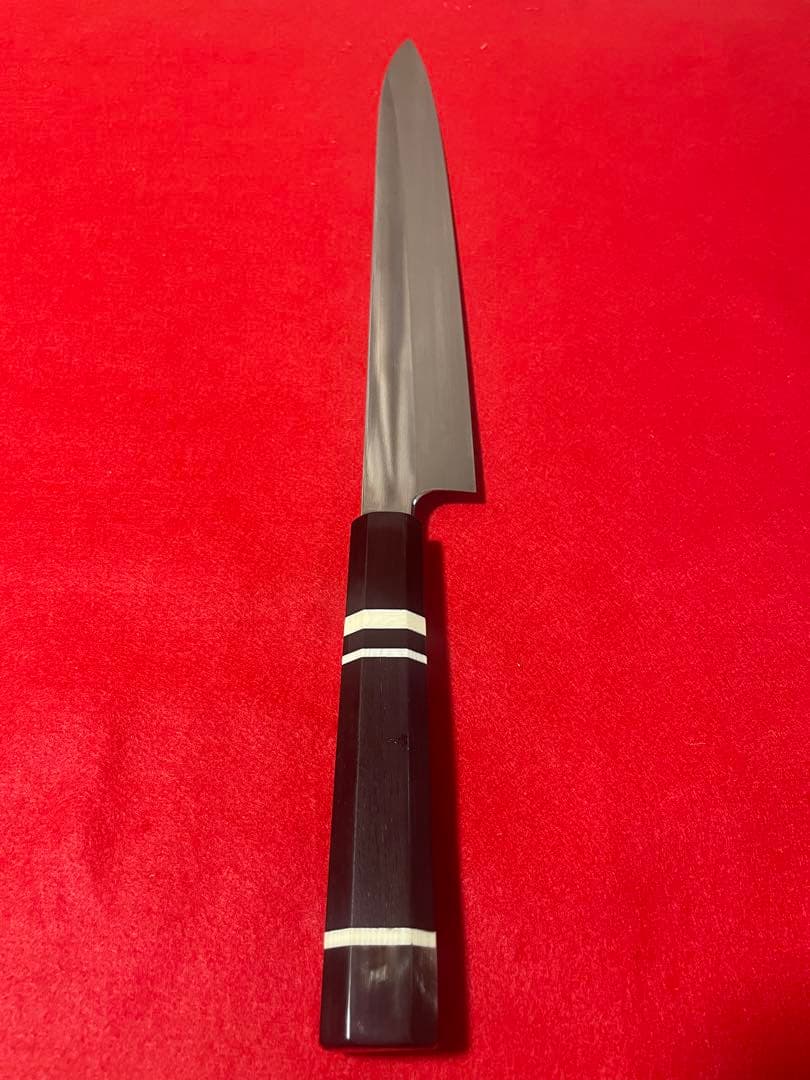 極薄柳刃包丁 刺身包丁 尺（刃渡り300mm） 鏡面仕上げ
