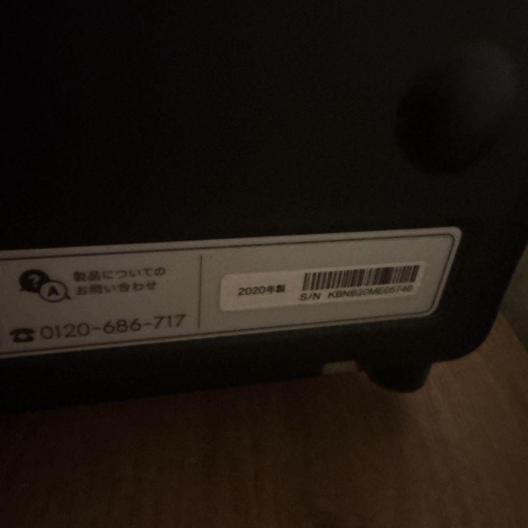 BALMUDA トースター ブラック2020年製