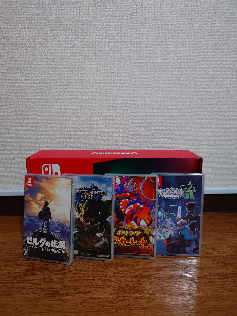 Nintendo Switch グレー本体 128GB microSDカード付属