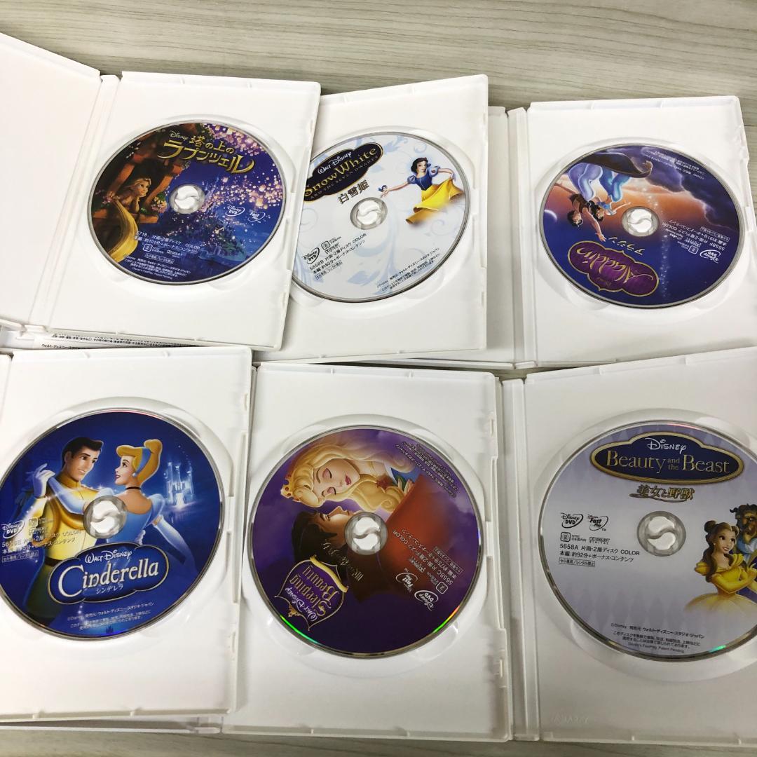 Disney Princess Box 2012 6枚組 ラプンツェル 白雪姫