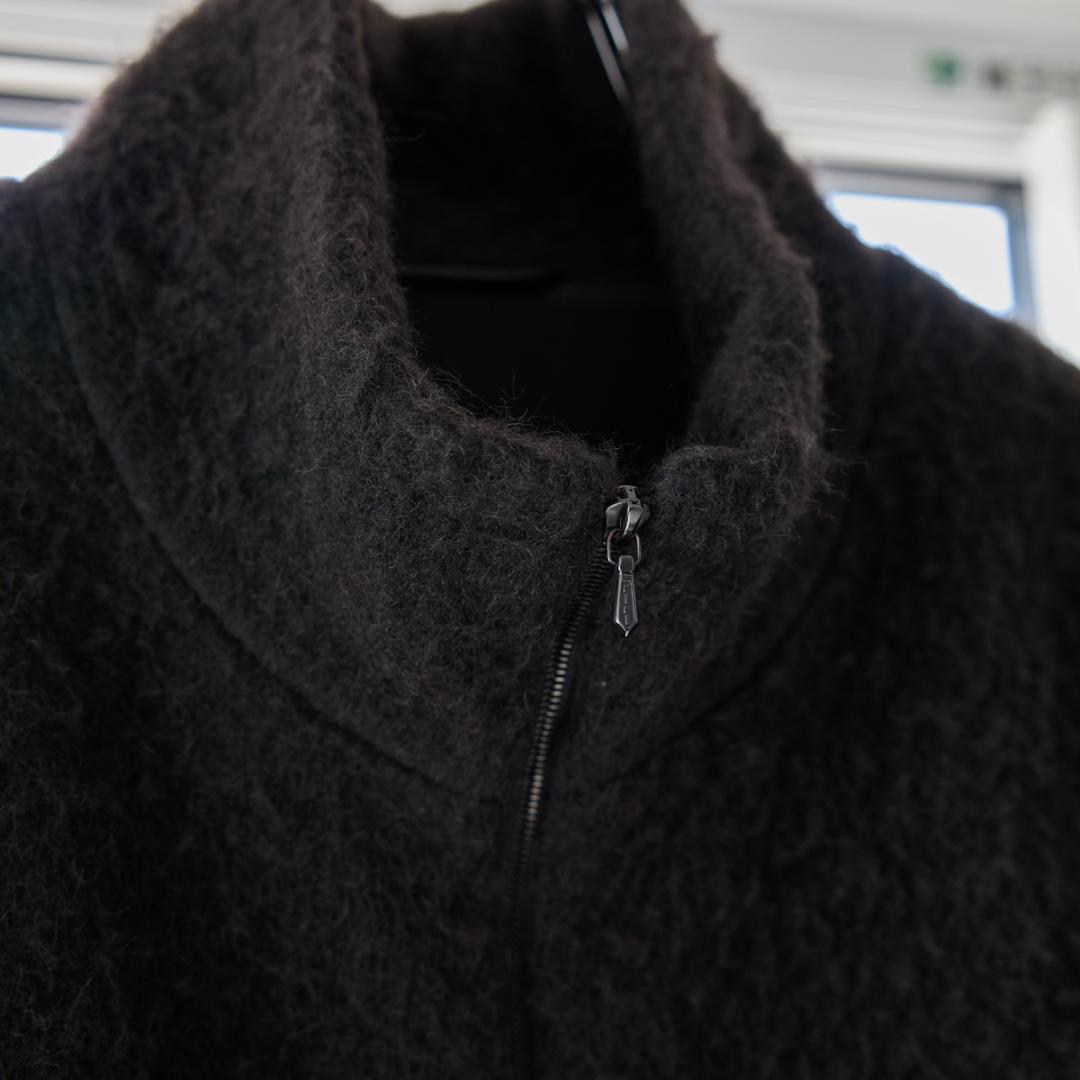 23AW comoli キャメルカナパシャギージャケット size3 brown