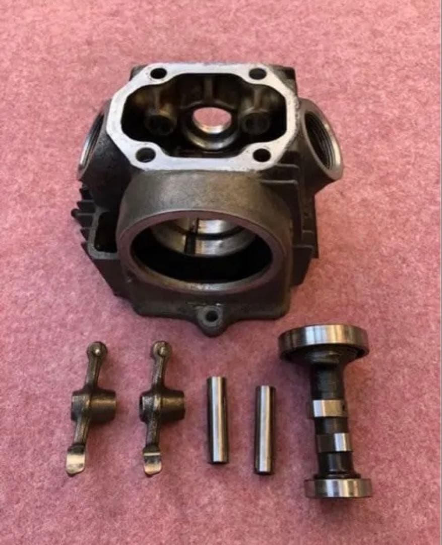ホンダ　モンキー　純正シリンダーヘッド　80ccボアアップセット