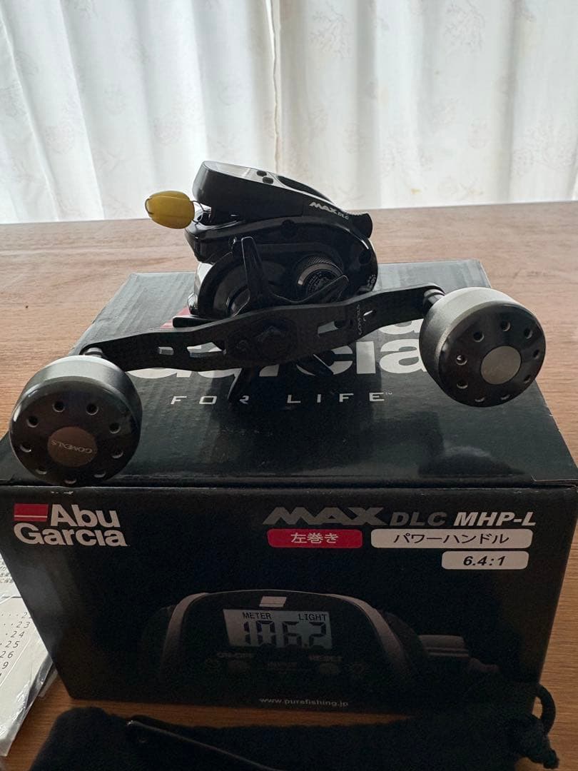 AbuGarcia MAX DLC MHP-L カウンター付きリール
