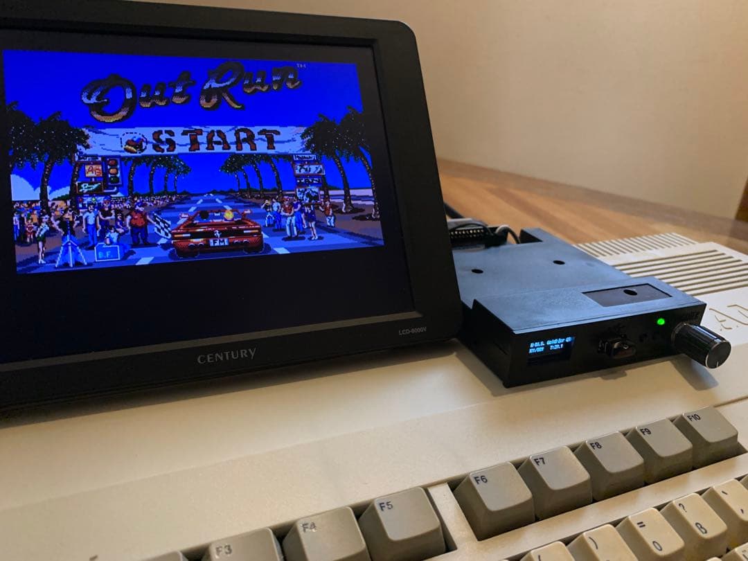 大型OLED Gotek フロッピーエミュレーター　ノウハウ多数 動確済　FDD