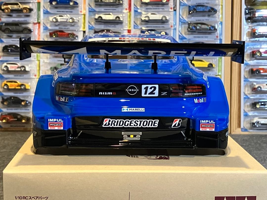 タミヤ ラジコン Nissan Z GT500 塗装済 スペアボディ 1/10