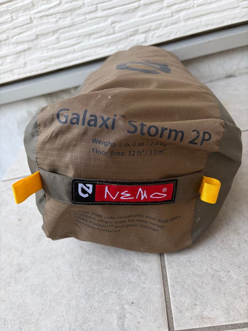Nemo Galaxi Storm 2P キャンプテント