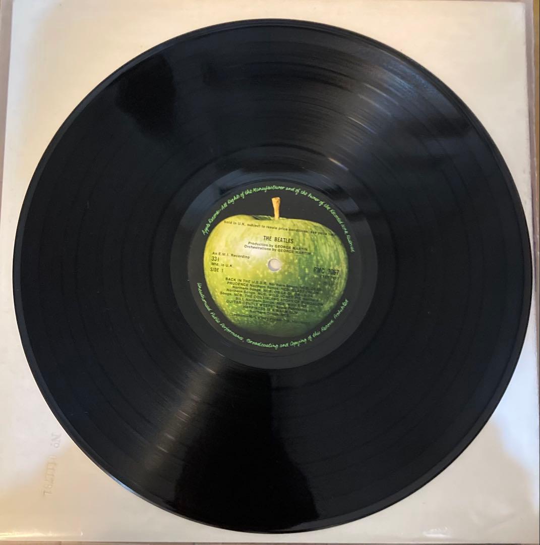 UKオリジナルMono轟音2桁ホワイトアルバムBeatlesビートルズレコード