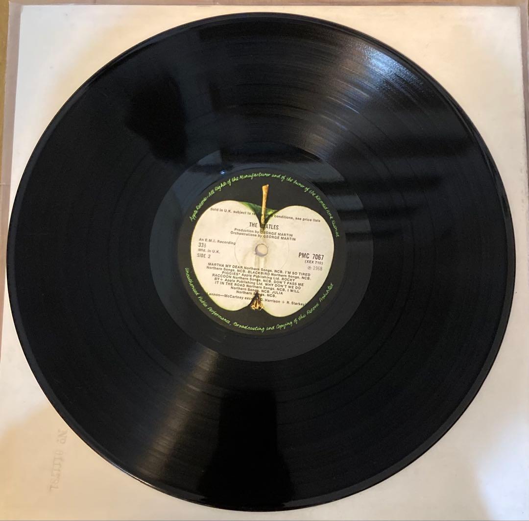 UKオリジナルMono轟音2桁ホワイトアルバムBeatlesビートルズレコード