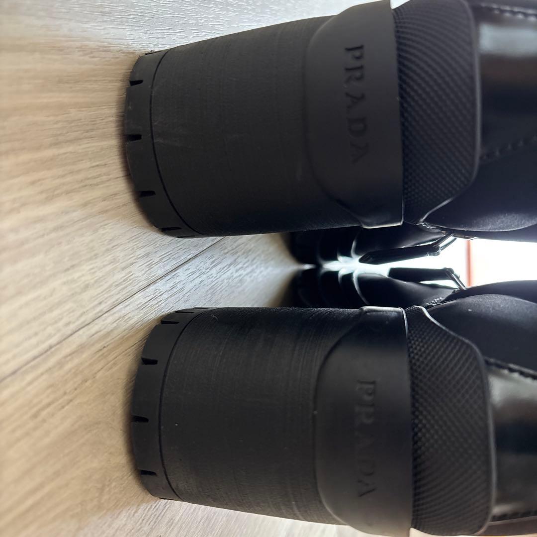 PRADA レースアップブーツ ブラック 美品