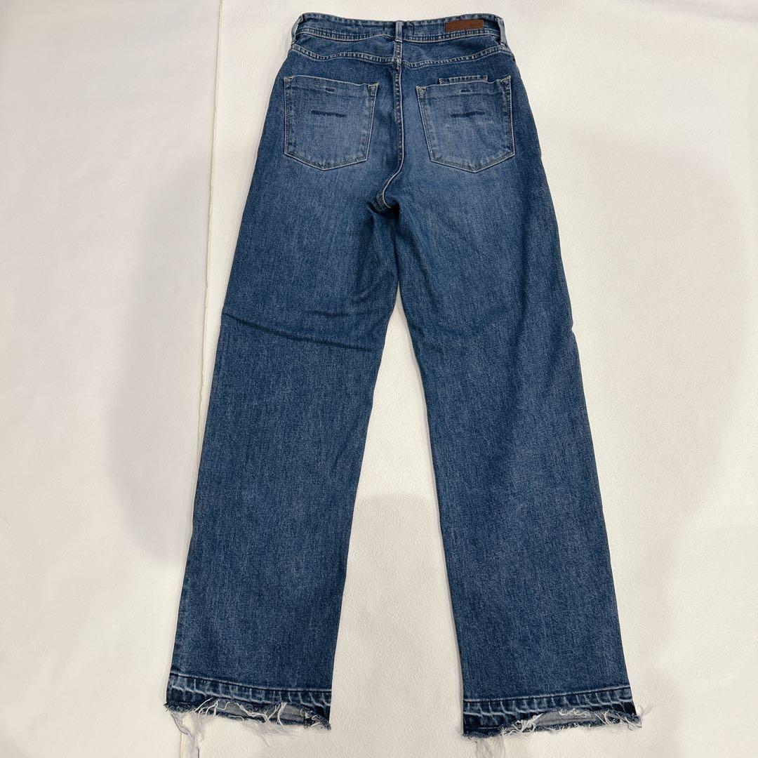 美品✨YANUK ヤヌーク ボーイズストレートデニム LEA 25 WFB