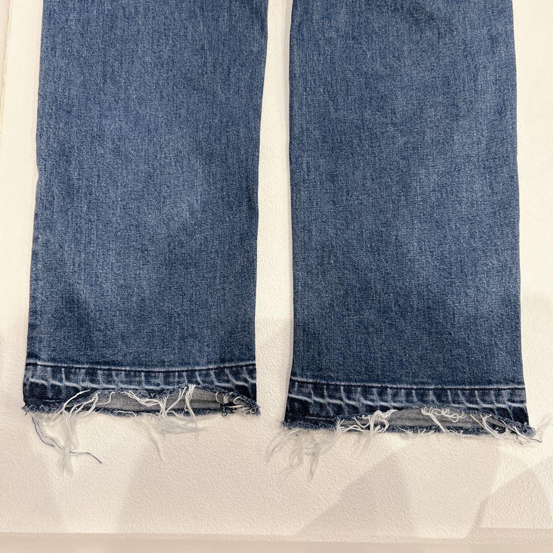 美品✨YANUK ヤヌーク ボーイズストレートデニム LEA 25 WFB