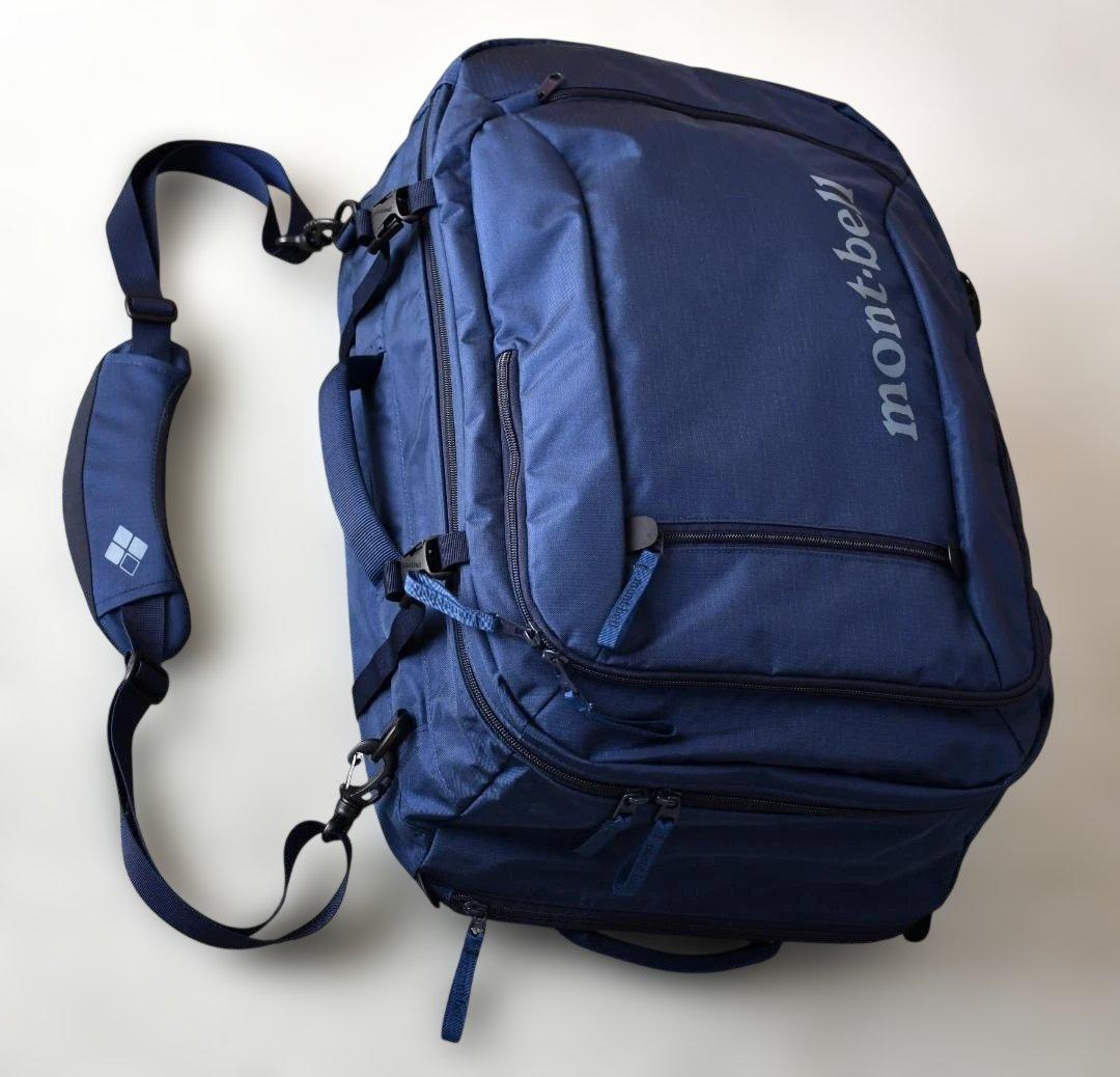 mont-bell ネイビー 3wey旅行バッグ