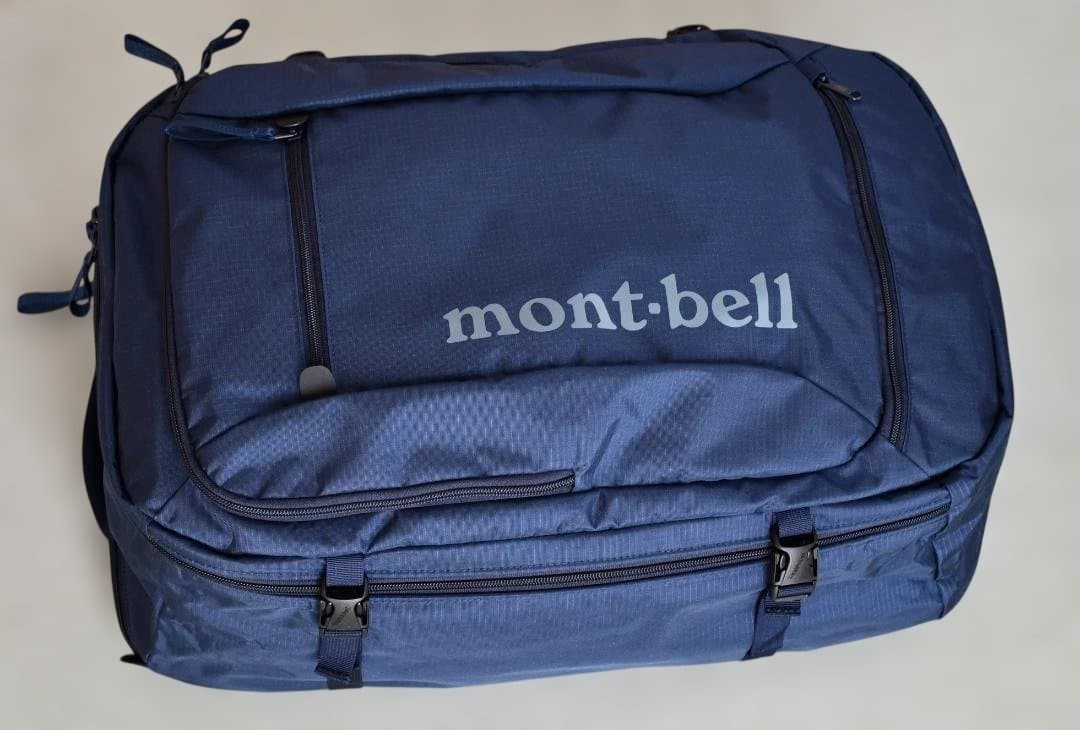 mont-bell ネイビー 3wey旅行バッグ