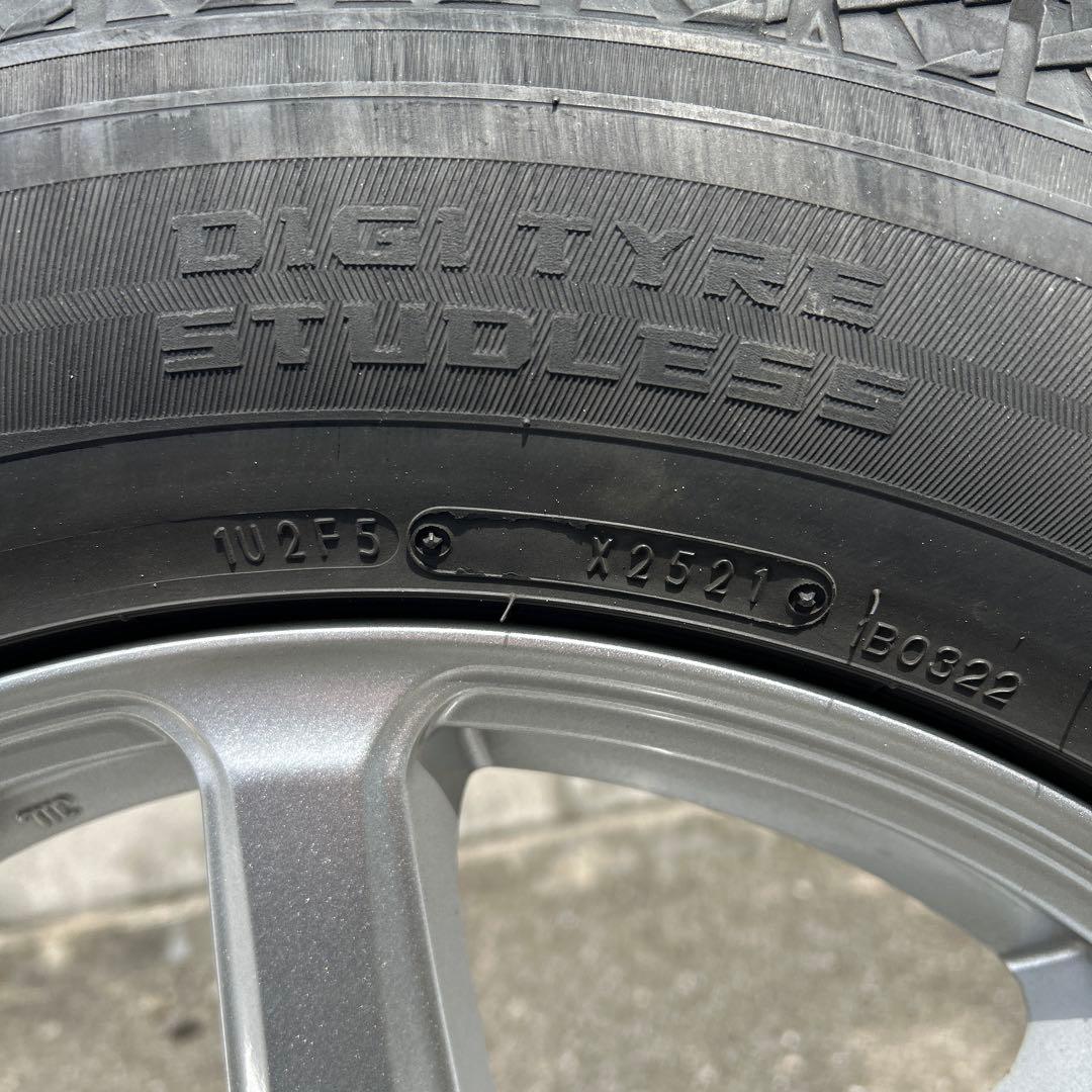 DUNLOP 225/65R17 スタッドレスタイヤ+ホイール　4本セット