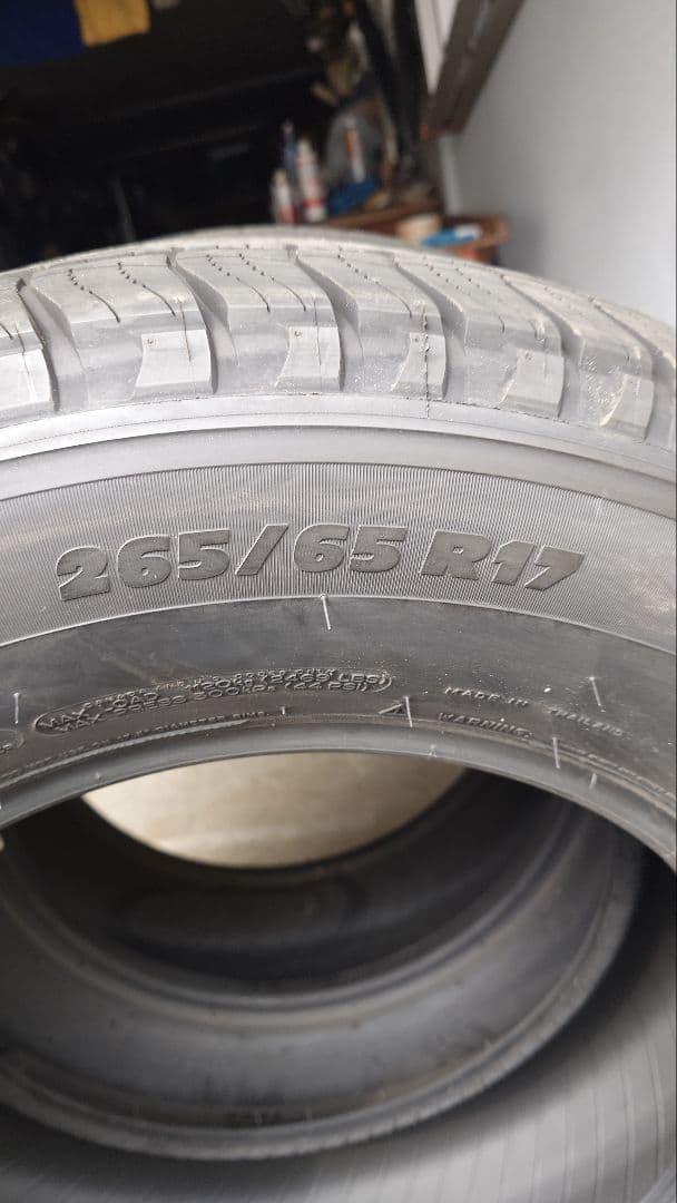 265/65R17 MICHELIN LATITUDE TOUR　2本セット②