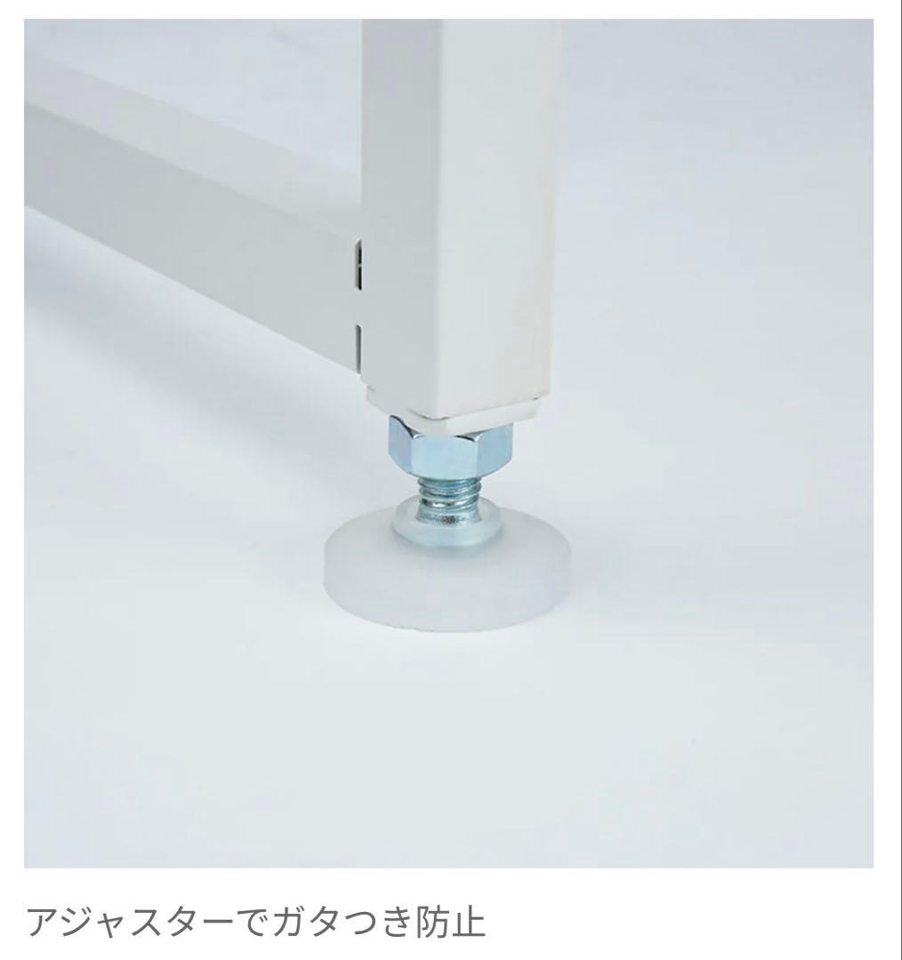 ★ LOWYA 幅80 レンジ台 キッチン収納 大理石柄 キッチンラック