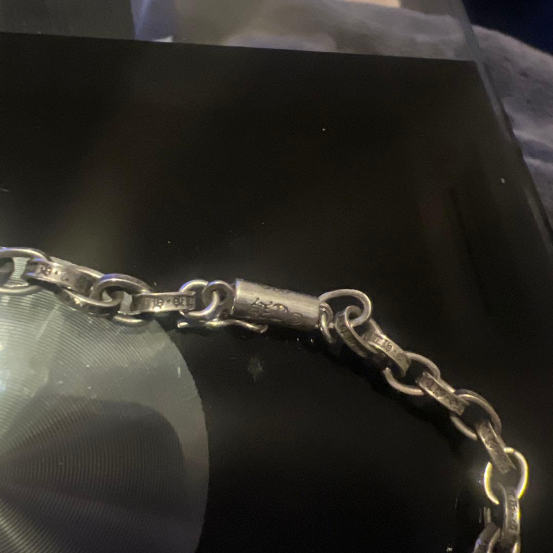 silver925 ペーパーチェーン　60cm