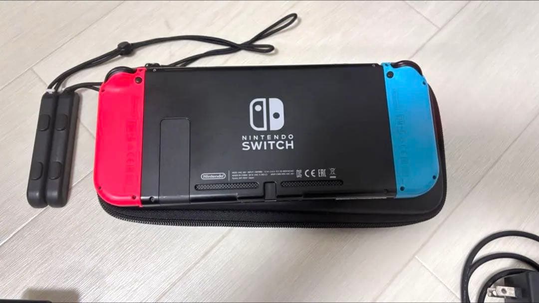 Nintendo Switch 青/赤 本体 128GB microSD付き