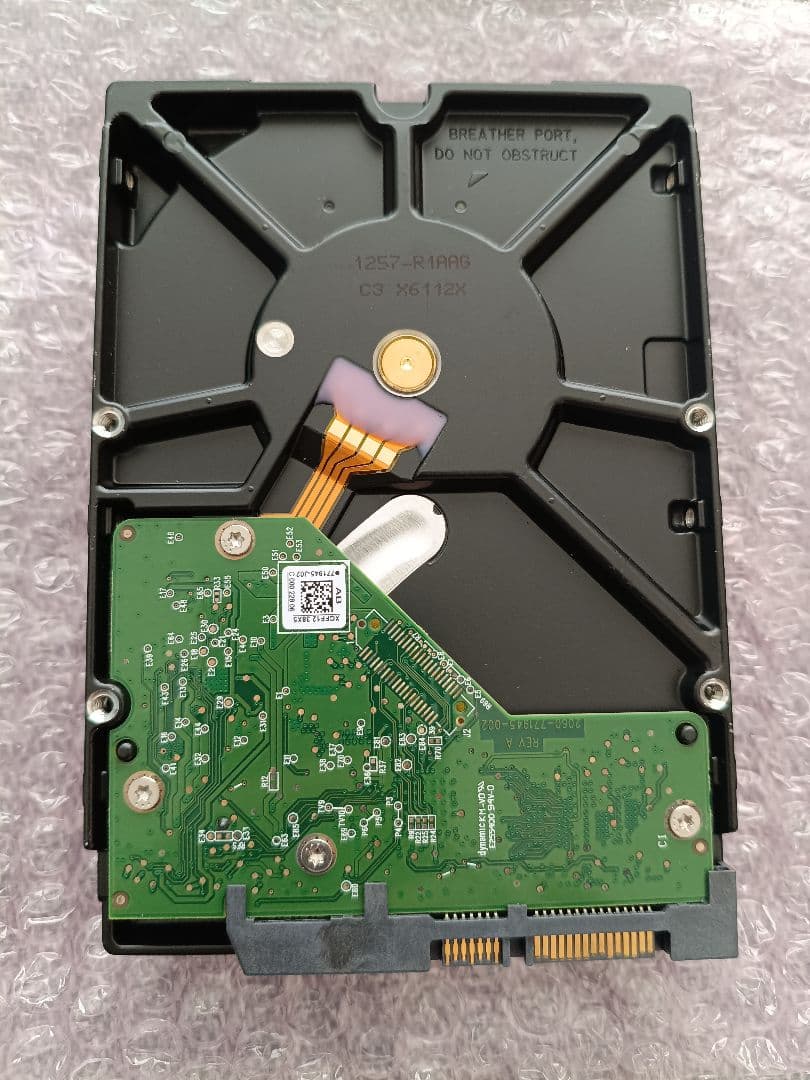 WD Red HDD 2TB 3.5インチ SATA 正常　　WD20EFRX