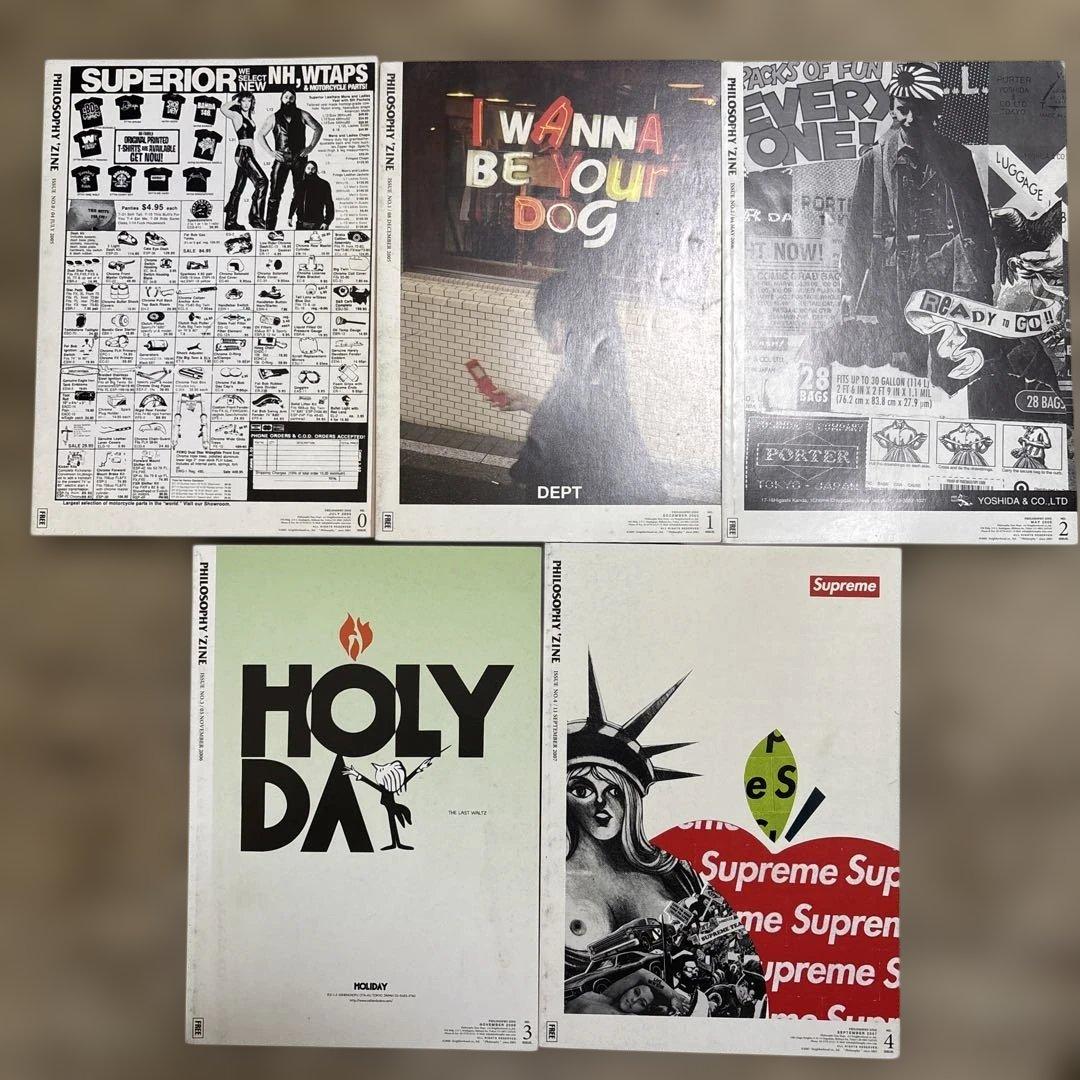 wtaps philosophy zine ダブルタップスフィロソフィー セット
