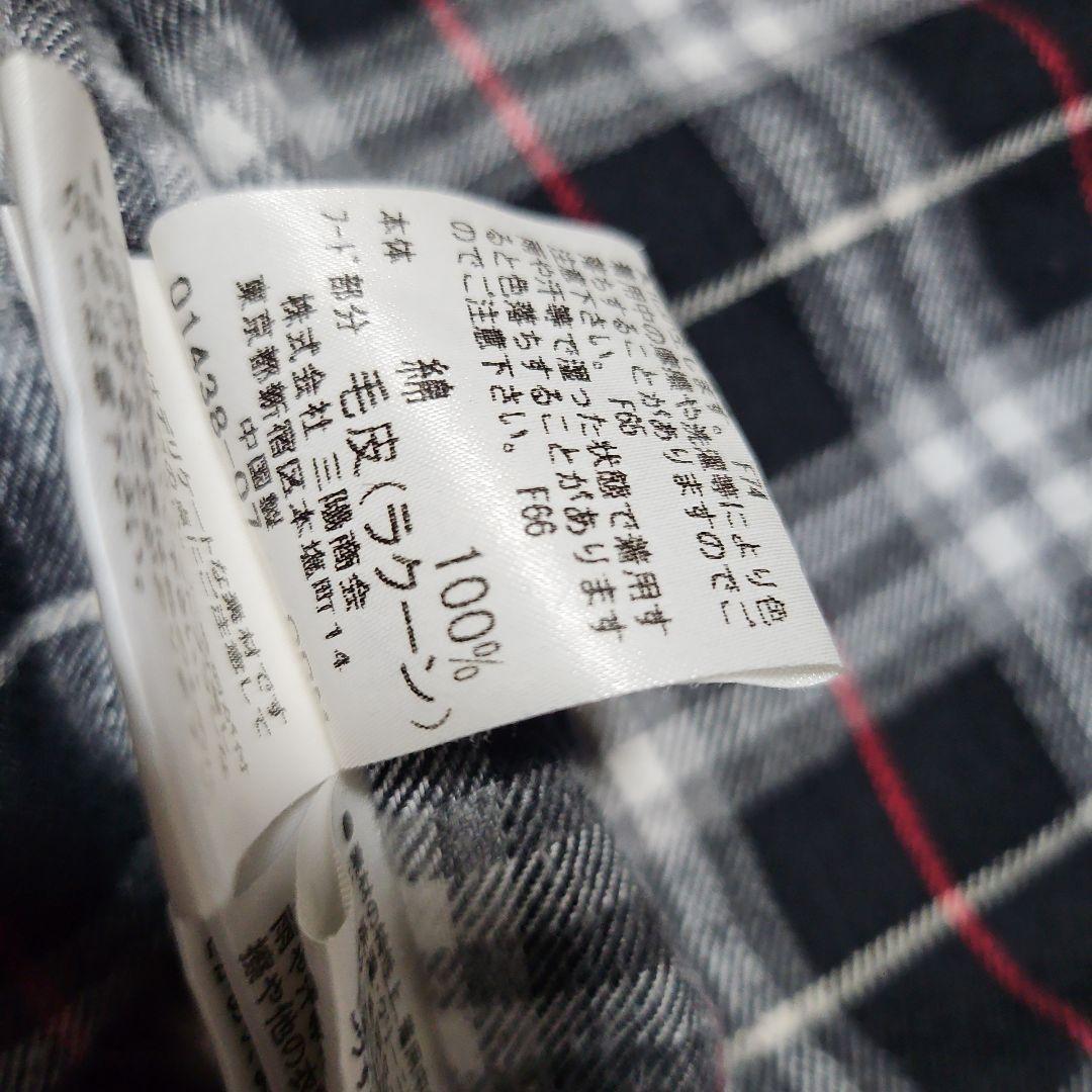 美品 BURBERRY BLUE LABEL モッズコート ラビットファー L