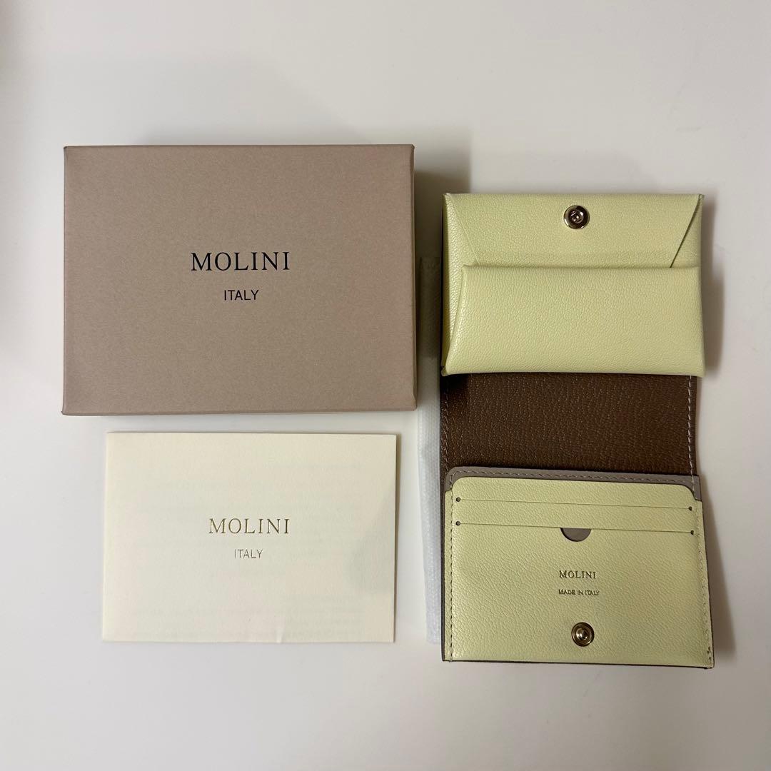 MOLINI Bifold Compact Wallet Topo×yellow