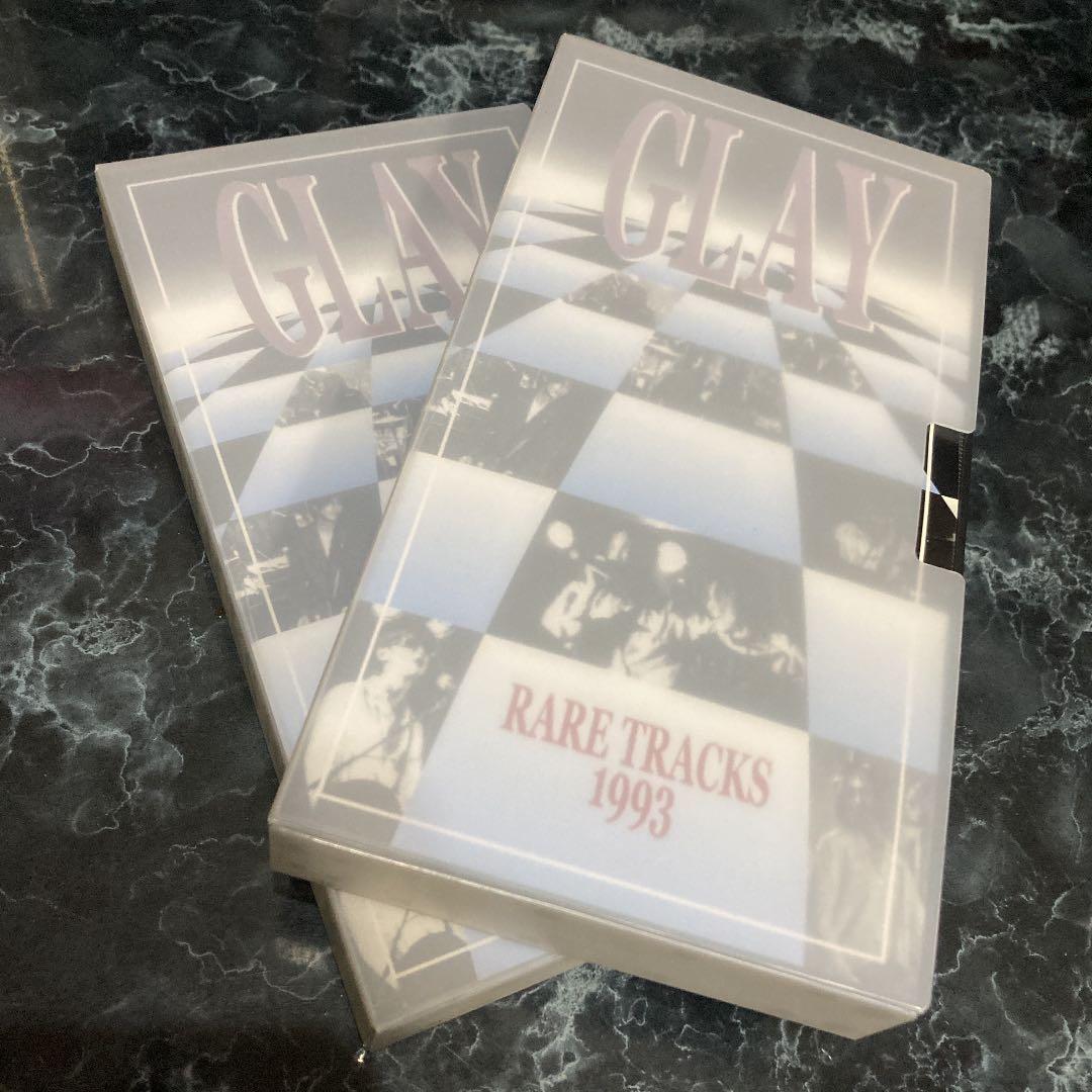 限定セール［貴重品］GLAY RARE TRACKS1993 VIDO2本SET