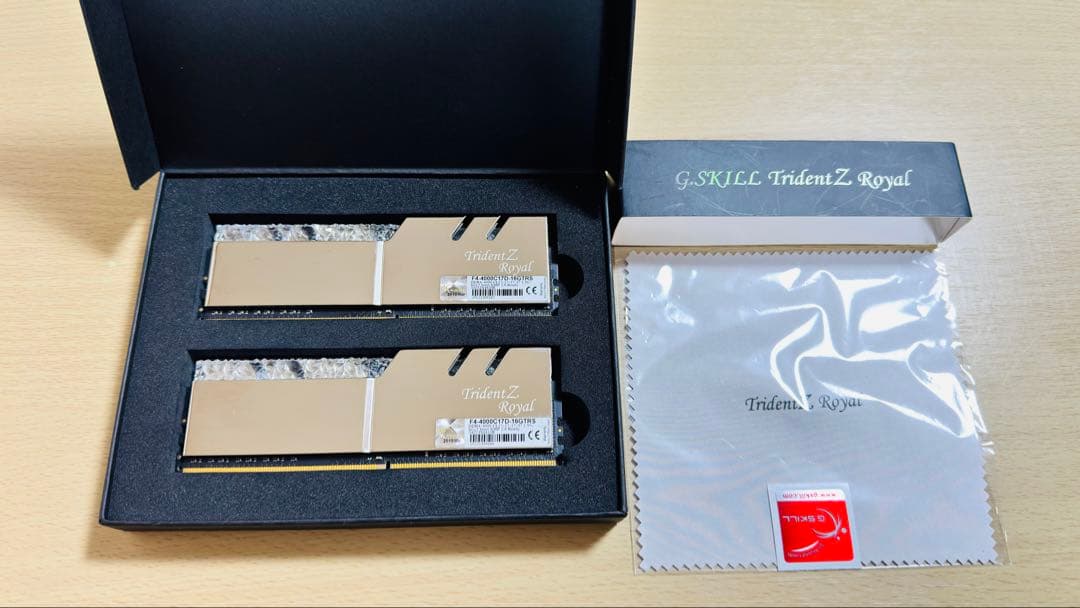 G.SKILL TridentZ  DDR4-4000MHZ8GBｘ2