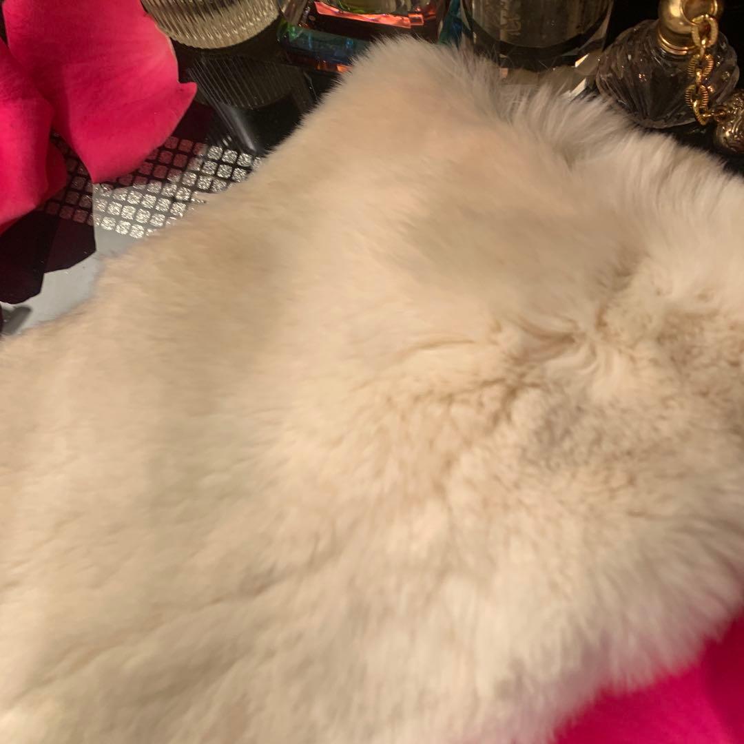 CHANEL ラパン　ティペット　アイボリー　破格