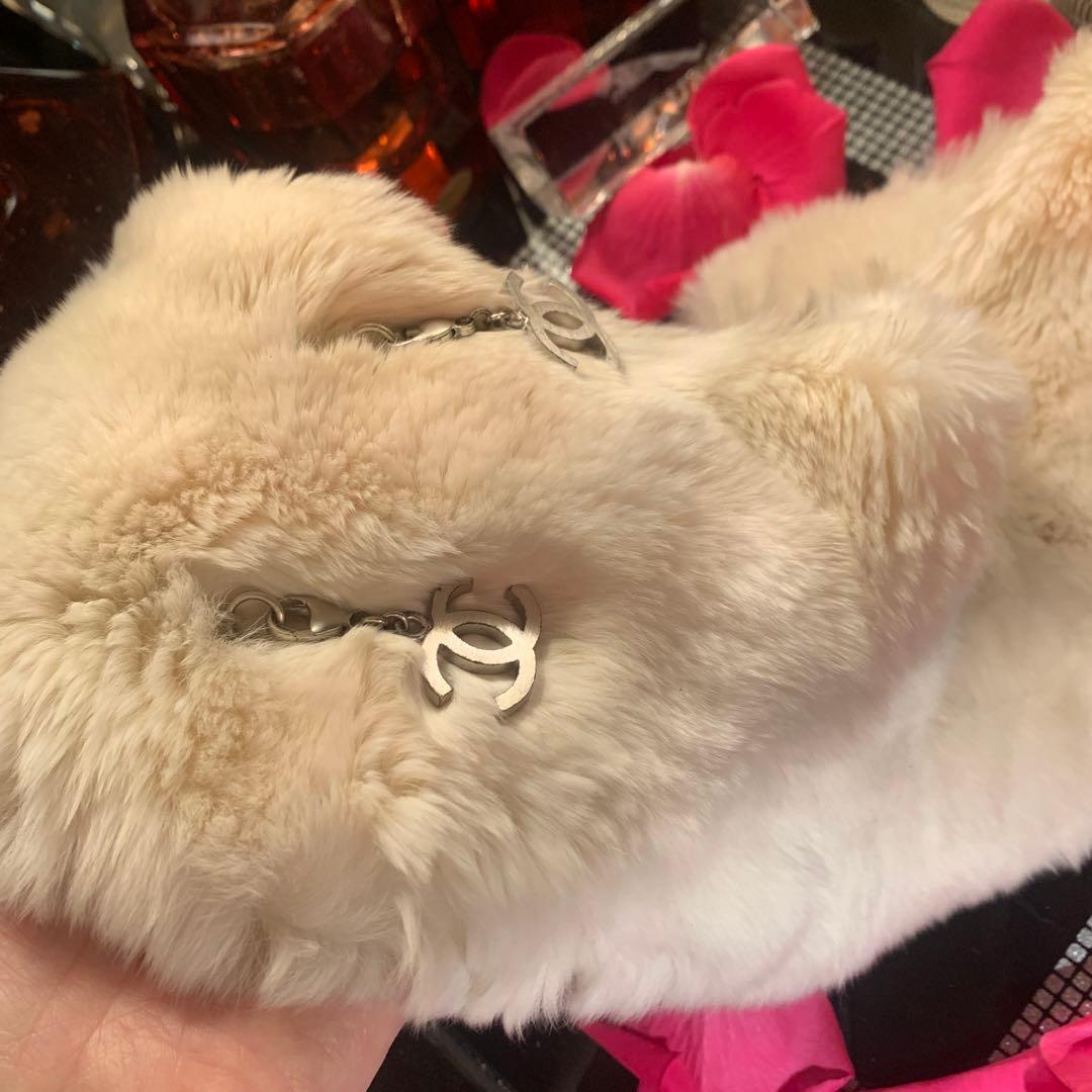 CHANEL ラパン　ティペット　アイボリー　破格