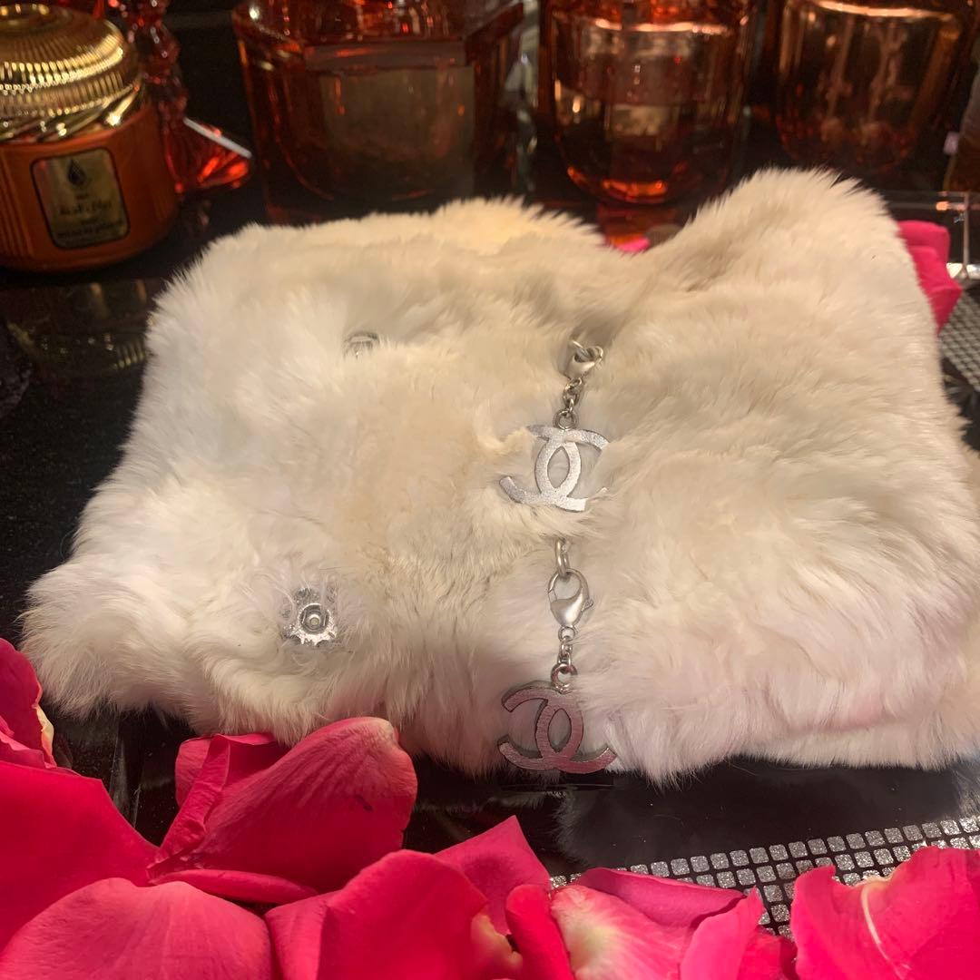 CHANEL ラパン　ティペット　アイボリー　破格