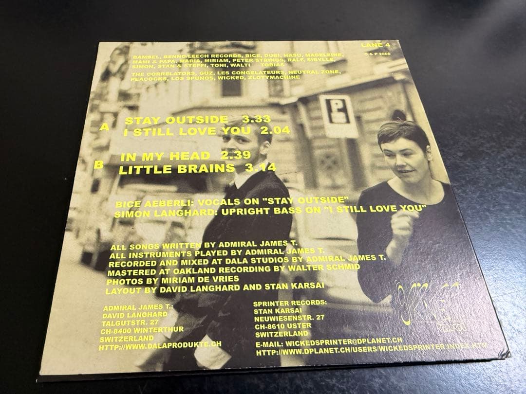 洋楽 STAY OUTSIDE/ADMIRAL JAMES T.